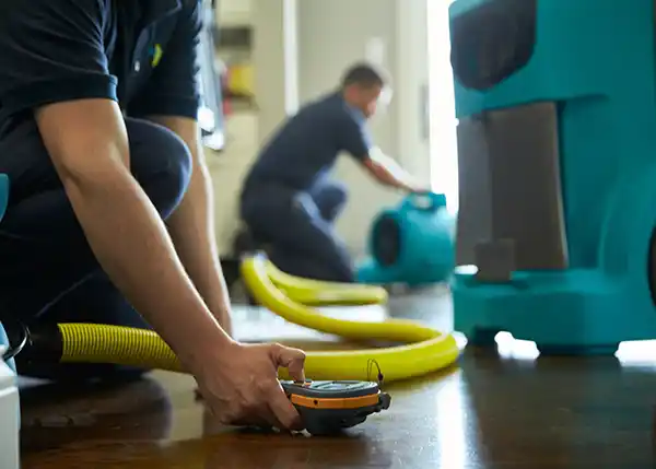 water damage restoration service Honey Grove